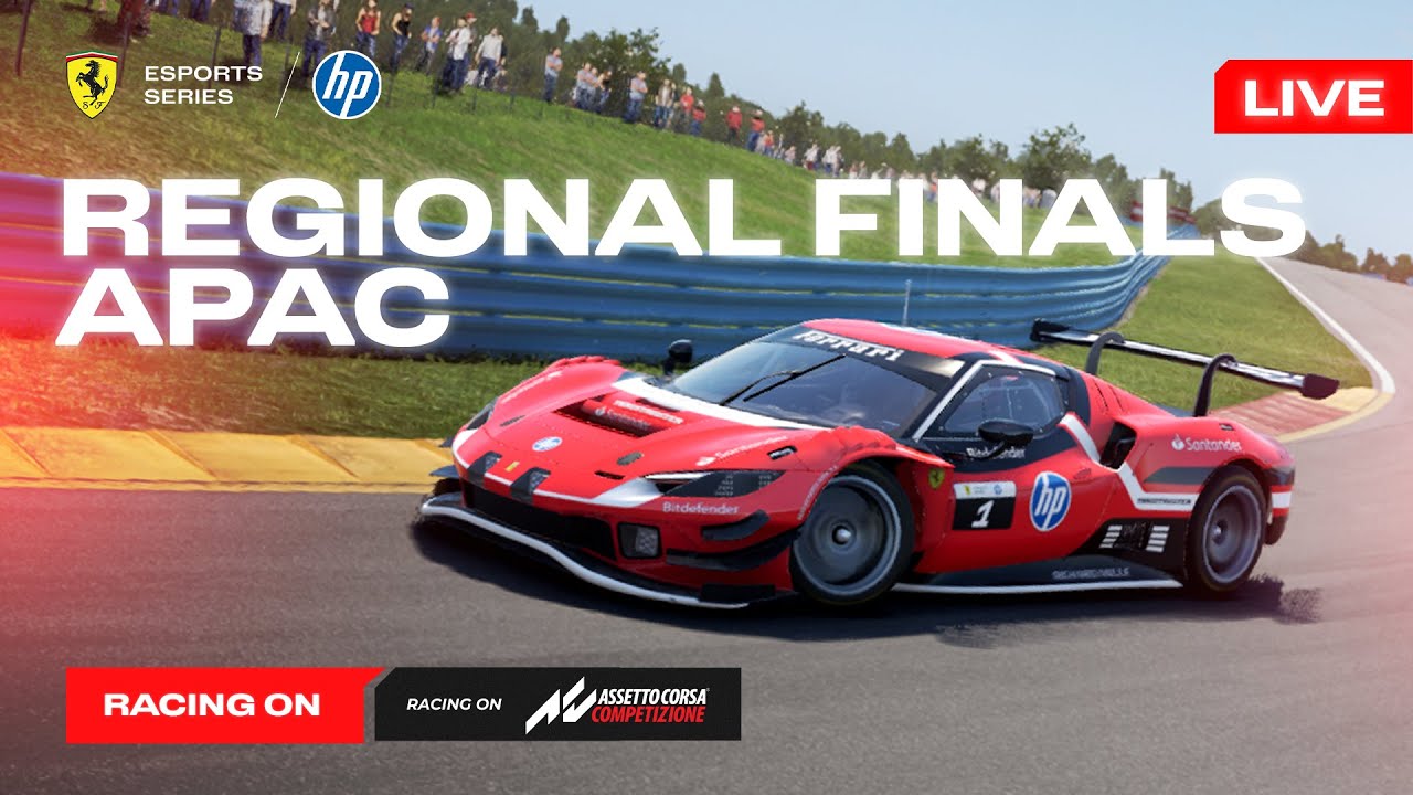 Ferrari HP Esports Series 2024 - APAC Regional Finals Round 13 @ Silverstone (ACC)