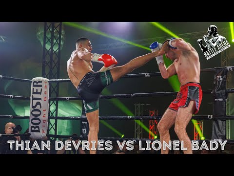 Thian De Vries vs Lionel Bady Fight Only Battle Arena Zwevegem 2024