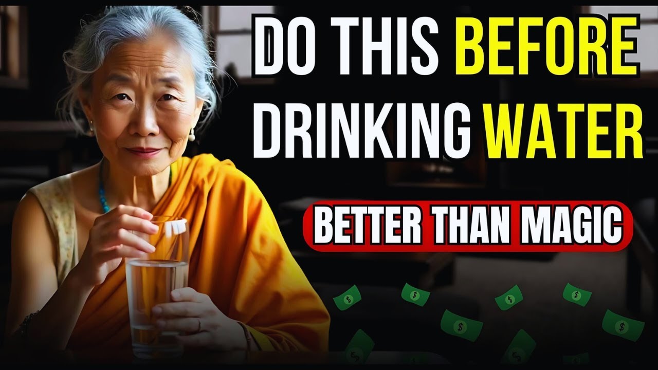 SAY THESE 6 WORDS BEFORE DRINKING WATER And Watch What Happens | BUDDHIST TEACHINGS
