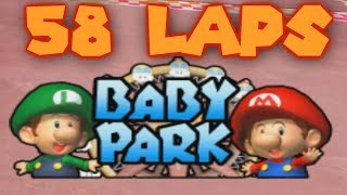 58 Laps of Baby Park - Mario Kart Double Dash Hack