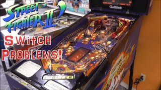 Gottlieb COMBINED The Switch and Lamp Matrixes - Street Fighter II Pinball Machine Repair - No Prob