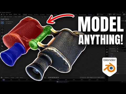 The Secret to Modeling Anything in Blender 3D
