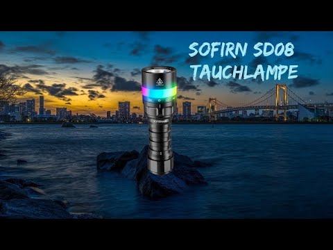 SOFIRN SD08#TAUCHLAMPE#survival#Test
