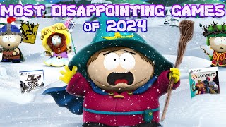 MOST DISAPPOINTING GAMES OF 2024