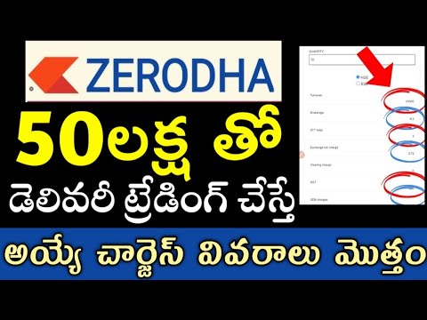 Zerodha Stock Pledging Charges | Cost of Getting Extra Margin | Zerodha Delivery Charges Telugu