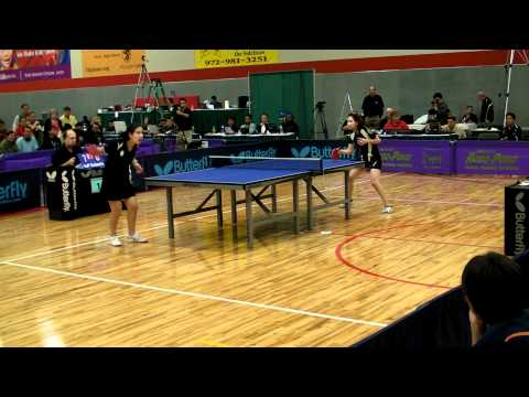 2012 NCTTA Nationals - Women's Singles (Final)