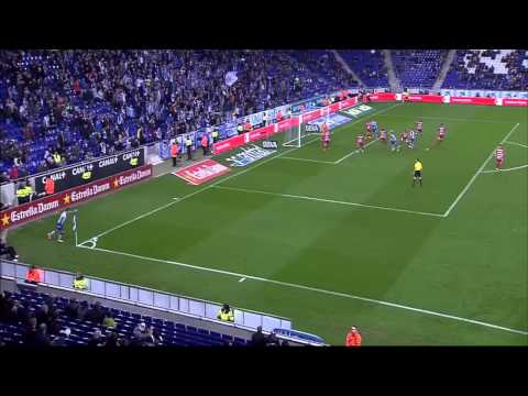 Espanyol vs Granada 1-0 Gol Hector Moreno Jornada 23 2013/2014 - AllGoalsLFP
