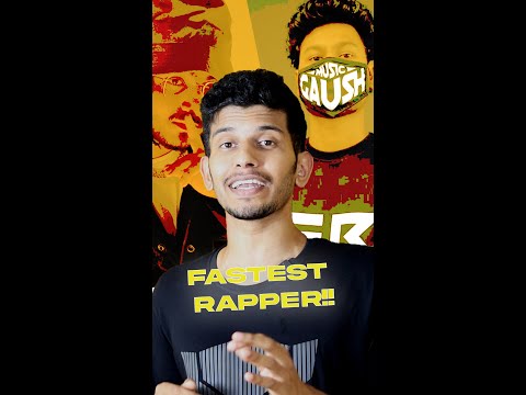 He is the fastest rapper of India but... #shorts #dhh #rap