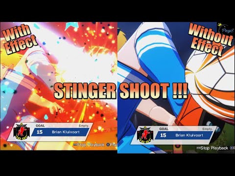 CAPTAIN TSUBASA: RISE OF NEW CHAMPIONS - Brian Cruyfford Stinger Shot !!!