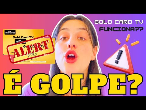 GOLD CARD TV FUNCIONA? ⛔️ (É GOLPE?) ⛔️ GOLDCARD TV É BOM? APP GOLD CARD TV VALE A PENA?