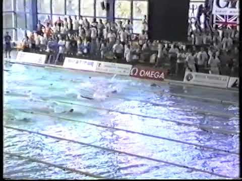 16-year old Pieter van den Hoogenband wins 100 freestyle at 1994 European Junior Championships