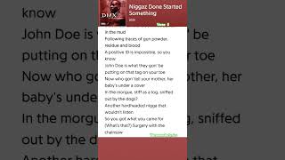 Ni**az Done Started Something DMX Verse  5