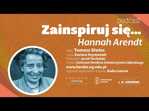 Zainspiruj się... Hannah Arendt. Centrum Herdera UG