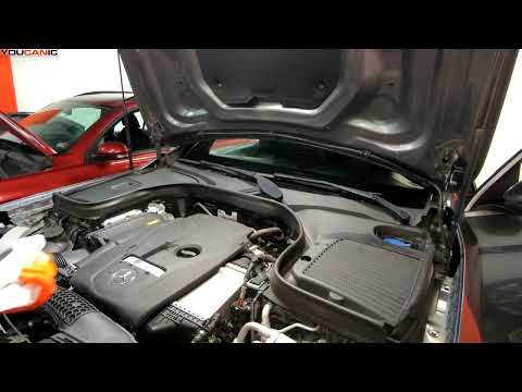 How to Check and Add Engine Oil in a 2016-2022 Mercedes-Benz GLC (X253) – DIY Guide