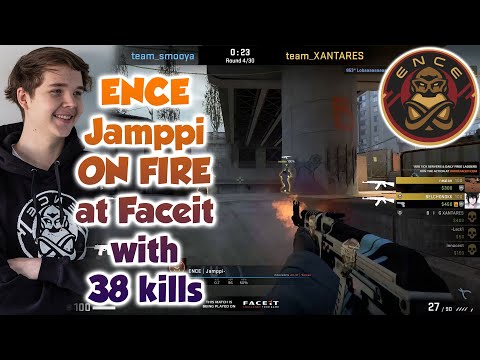 ENCE Jamppi ON FIRE at Faceit with 38 kills /w XANTARES