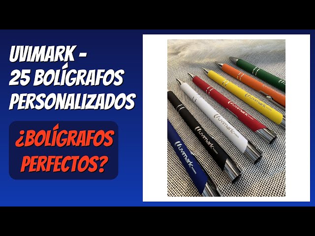 Vídeo relacionado con Uvimark | Artículos publicitarios | Merchandising | 25 Bolígrafos Personalizados | Regalos de Empresa | Detalles de Boda | Bolígrafos Personalizados