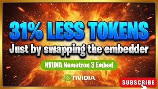 NVIDIA Nemotron 3 Embed 1B Cuts Agent Token Costs by 31%