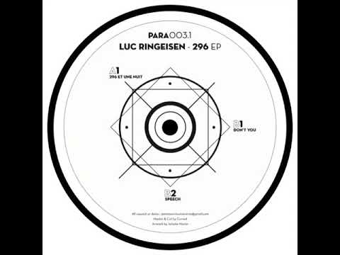 Luc Ringeisen - 296 Et Une Nuit [PARA003.1]