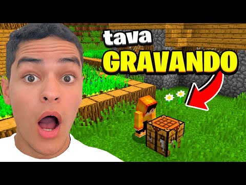 I SNEAKED INTO MY FRIEND'S MAP IN MINECRAFT!