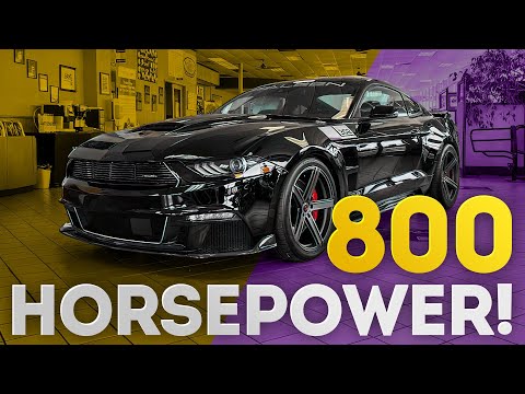 A Closer Look At A 2021 Saleen Black Label Mustang ( IT RIPS!)