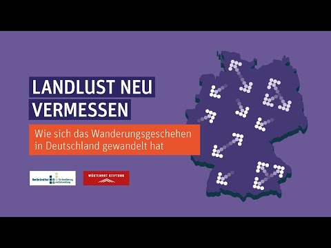 Pressekonferenz und Studienpräsentation: Landlust neu vermessen
