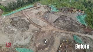 Making progress at this new development site in Oregon.