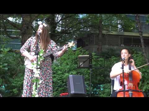 Daisy Chute with Midori Jaeger - Who Knew @ Canada Square, Canary Wharf, London 30/07/20