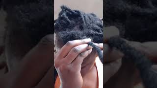 HOW TO UNLOCK THE ARTIFICIAL DREADLOCKS AT HOME 🏡(REMOVING ARTIFICIAL DREADLOCKS)