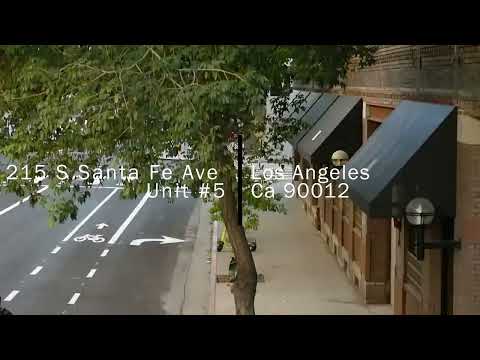 Two Story Loft 215 Santa Fe Ave Unit 5, Los Angeles Ca
