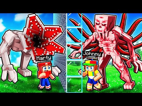 I Cheated with STRANGER THINGS MONSTER in a Mob Battle!