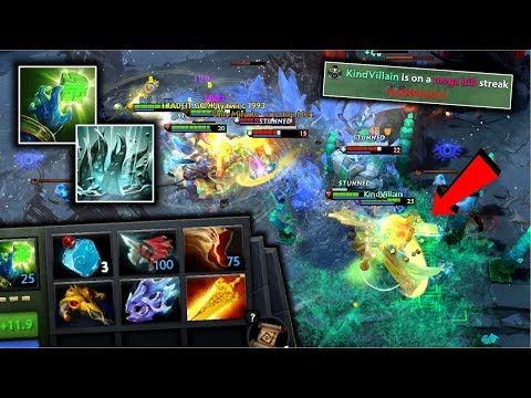 WTF HITTER RUBICK..!! WTF Build Rubick Arcana with Amazing Skill Steal Rampage 7.21d | Dota 2