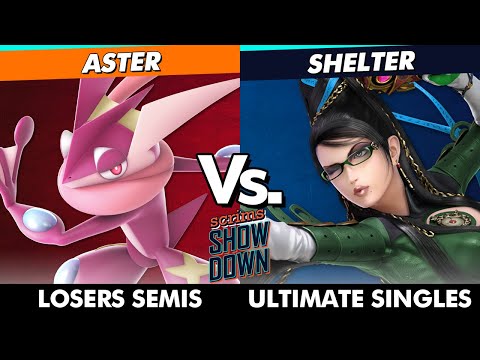 Scrims Showdown 55 Losers Semis - Aster (Greninja) Vs. Shelter (Bayonetta) SSBU Ultimate Tournament