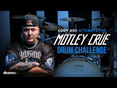 Jelly Roll Drummer Attempts The Mötley Crüe Drum Challenge