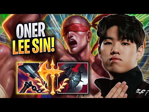 ONER IS SO GOOD WITH LEE SIN! - T1 Oner Plays Lee Sin JUNGLE vs Kha'zix! | Season 2023