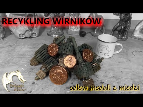 Unleashing the Beauty: Recycling Copper from electrical Rotors into Gleaming Copper Rounds