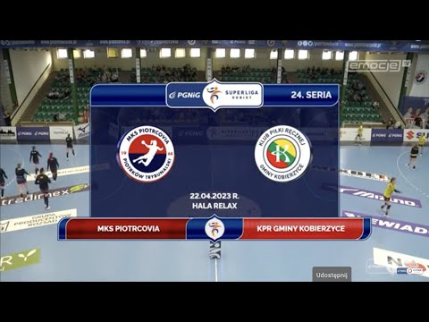24. seria MKS Piotrcovia Piotrków Trybunalski - KPR Gminy Kobierzyce [SKRÓT]