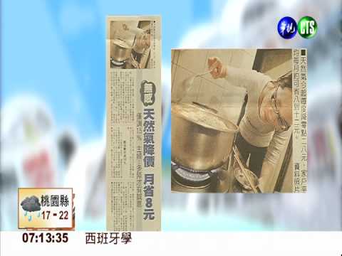 無感! 天然氣降價月省8元