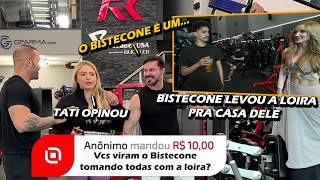 BISTECONE LEVOU a MODELO da ACADEMIA pra CASA DELE - CARIANI MANDOU A REAL