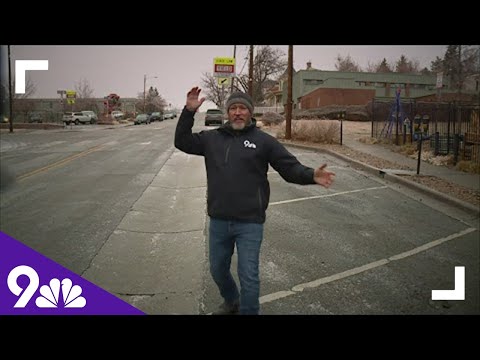 Freezing drizzle, snow create slick road conditions across Front Range