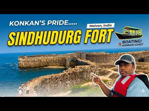 "Exploring Sindhudurg Fort"