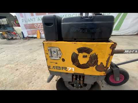 2020 MECALAC MBR17HD PEDESTRIAN ROLLER..456. - Image 2