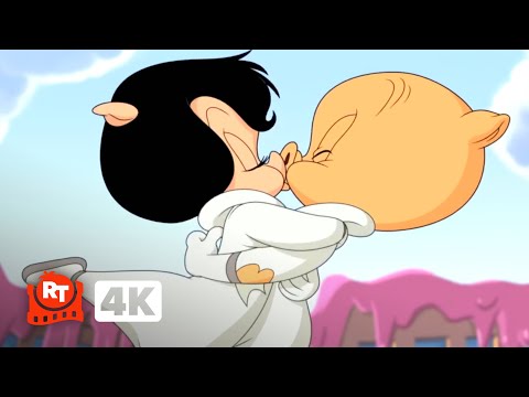 The Day the Earth Blew Up (2024) - Porky Kisses Petunia | Movieclips