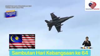 Download lagu Sambutan Hari Kebangsaan Ke 64 - Persembahan Jet Pejuang TUDM mp3