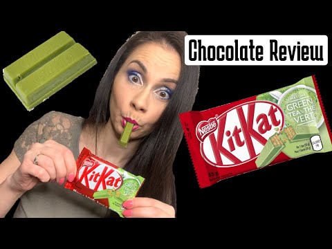 MATCHA GREEN TEA Kit Kat Chocolate Bar "CHOCOLATE REVIEW" #shorts