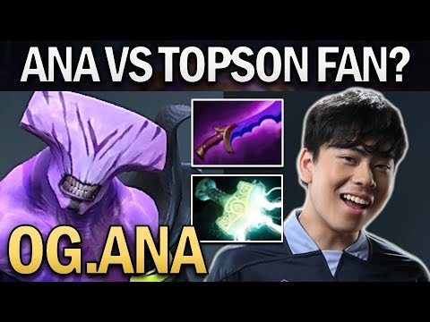 OG.ANA FACELESS VOID VS TOPSON FAN - DOTA 2 GAMEPLAY