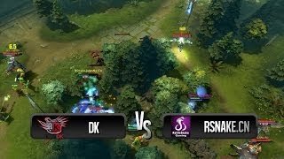 Team fight by DK vs RSnake.CN @ WPC ACE