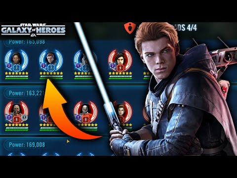 I'm actually REALLY scared to fight this Cal Kestis team... - Cere Junda Defensive Grand Arena Test