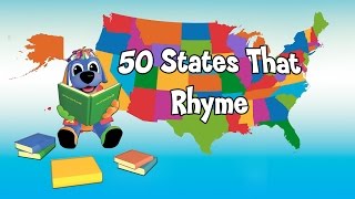 Nursery Rhymes and Kids Songs - 50 States That Rhyme Song - Raggs TV