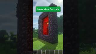 Minecraft Immersive Portals Mod