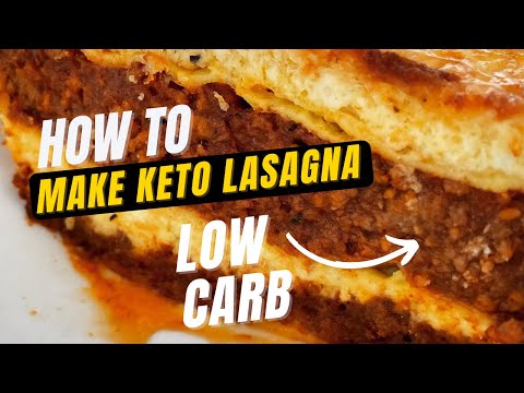 lasagna keto ricetta | !! lasagna made with ricotta cheese